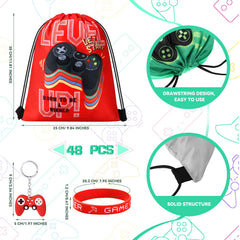 Hungdao 16 keychains in varied colors for prizes and favors