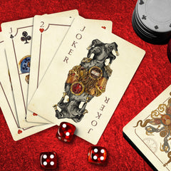 Hungry Minds poker deck versatile use for many card games and tricks.