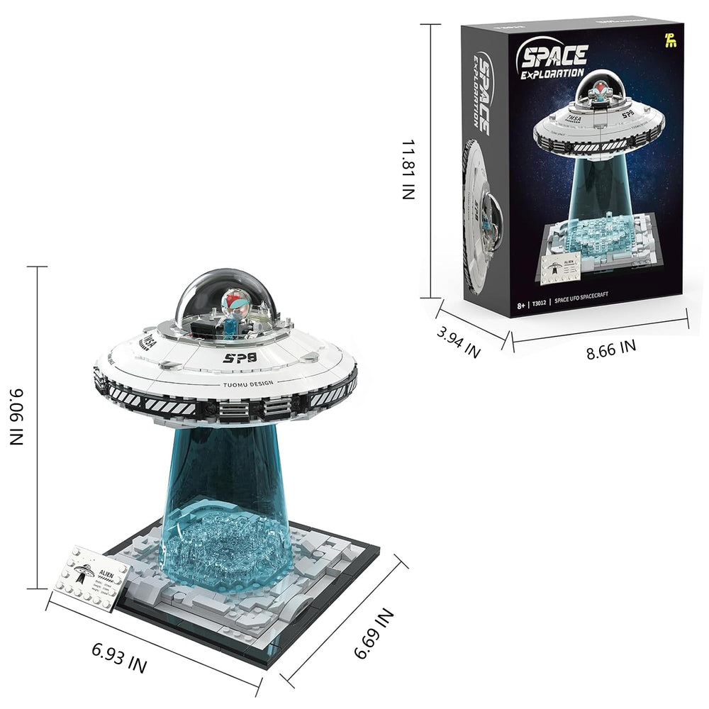 HUNKING UFO-display-collection serves as a space-themed centerpiece