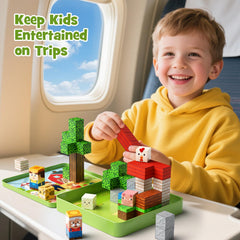 hunloot Animal pieces featuring cows, pigs, and chickens spark creativity and fine motor skills.