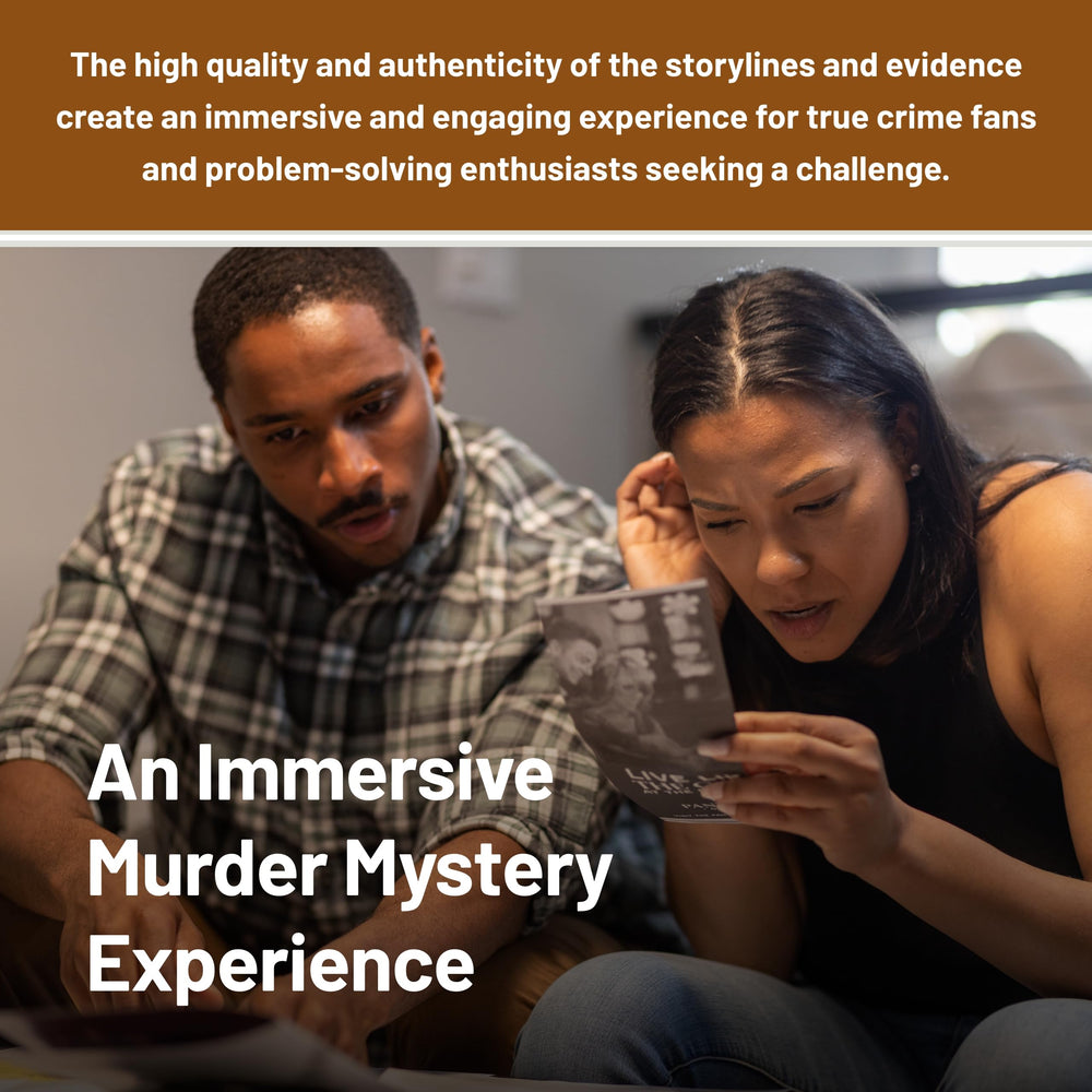 Hunt A Killer R.I.P at The Rodeo forensic clues document emphasizes realistic deduction tasks
