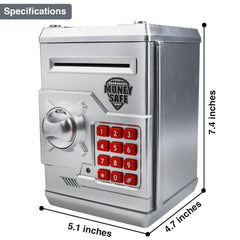 HUSAN piggy bank bills front entry for quick deposits.