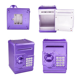 HUSAN piggy bank ABS safety material for durable kid-friendly design