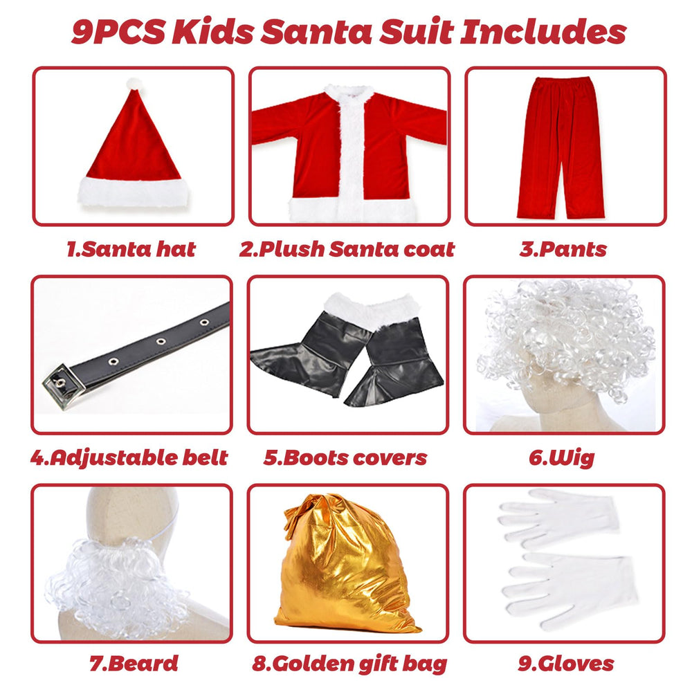 Husayn Kids Santa adjustable belt for a snug, secure wear