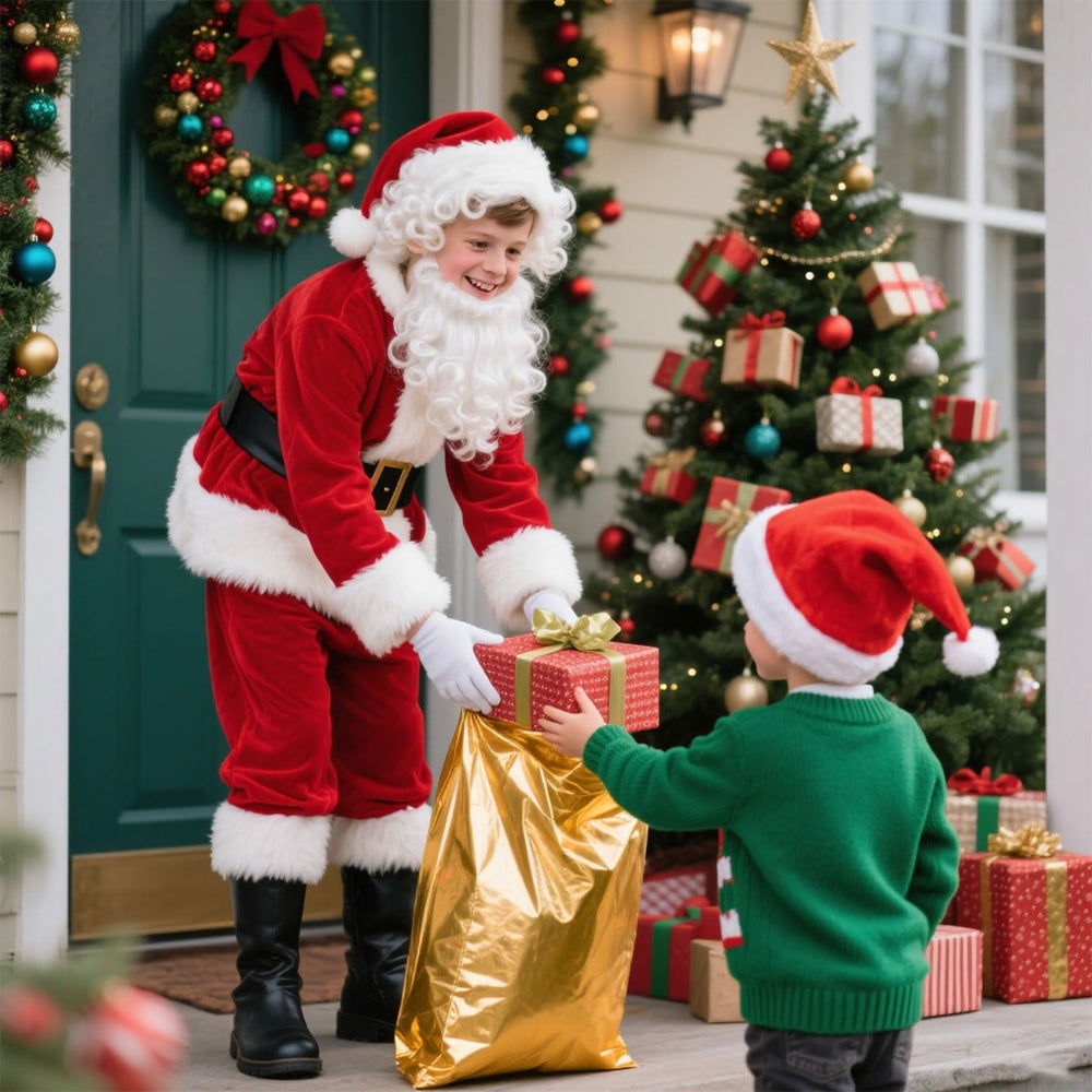 Husayn Kids Santa hat brings classic festive flair