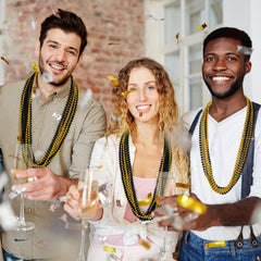 Huskein Christmas and New Year beads suit seasonal celebrations