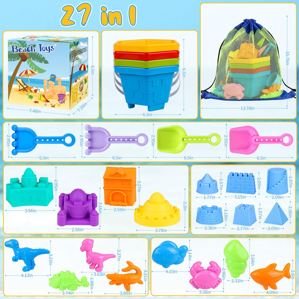 HUUIDY animal molds for colorful outdoor creative play