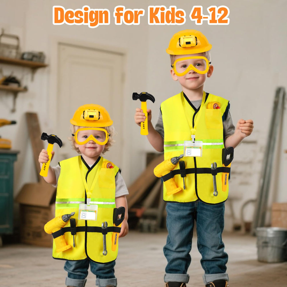 HUUIDY measuring tape and wrench stimulate practical construction playtime