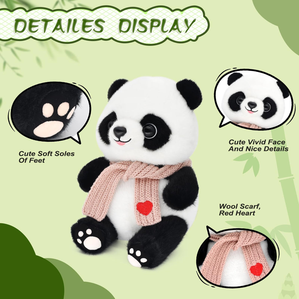 HWD panda doll as cozy décor for bedrooms and living rooms