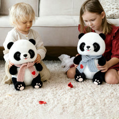 HWD panda doll decor accent for nursery or kids' room