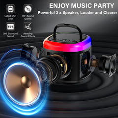 HWWR wireless microphones for clear, dynamic duet performances.