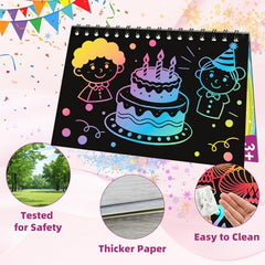 HXDOGSP Painting stencils help create colorful patterns easily.