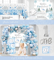 HYCSANBAO 152-piece balloon garland arch offers a dramatic party backdrop.