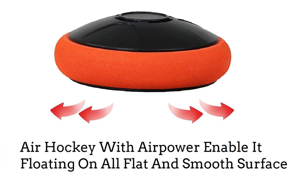 HYCT hover puck gliding on a flat surface for smooth play.