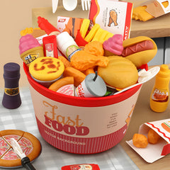 Hydeem colorful kitchen play set enhances imaginative social play