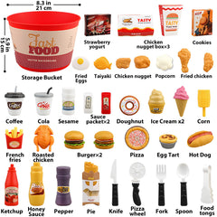Hydeem utensils and packing boxes support organized pretend dining experiences