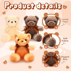 HyDren 12-inch bear bulk gift emphasizing hug-worthy size for baskets.