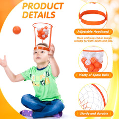 HyDren basketball hoop and net assembly ready for indoor or outdoor play