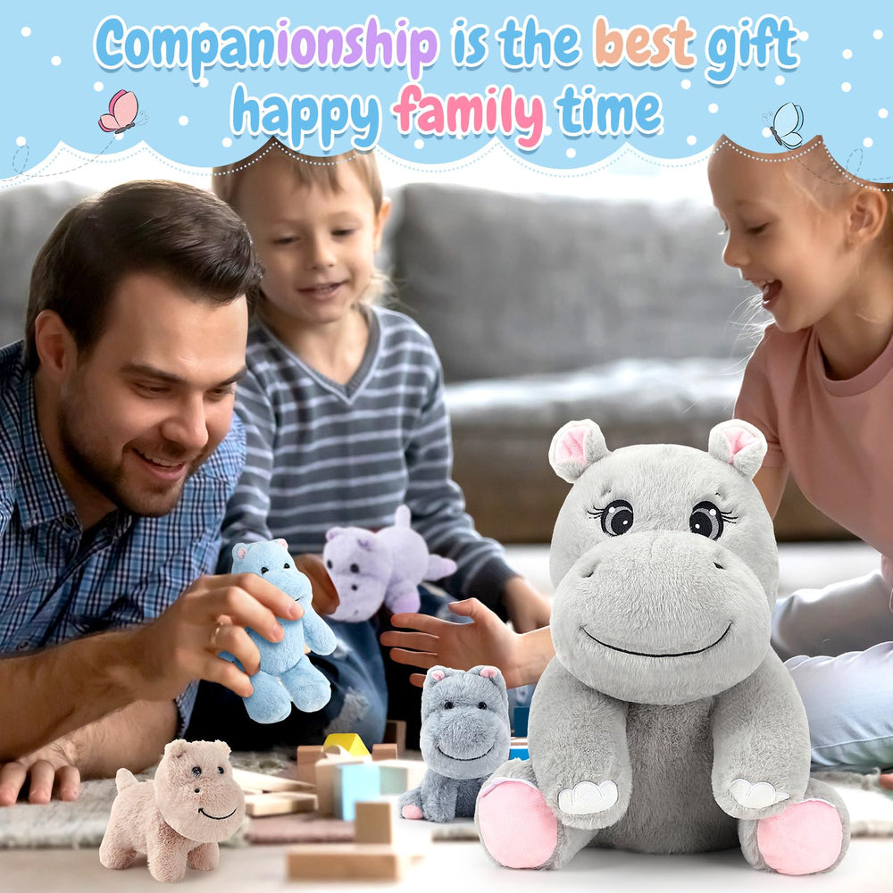 HyDren gift-ready hippo set makes a cozy kid gift.