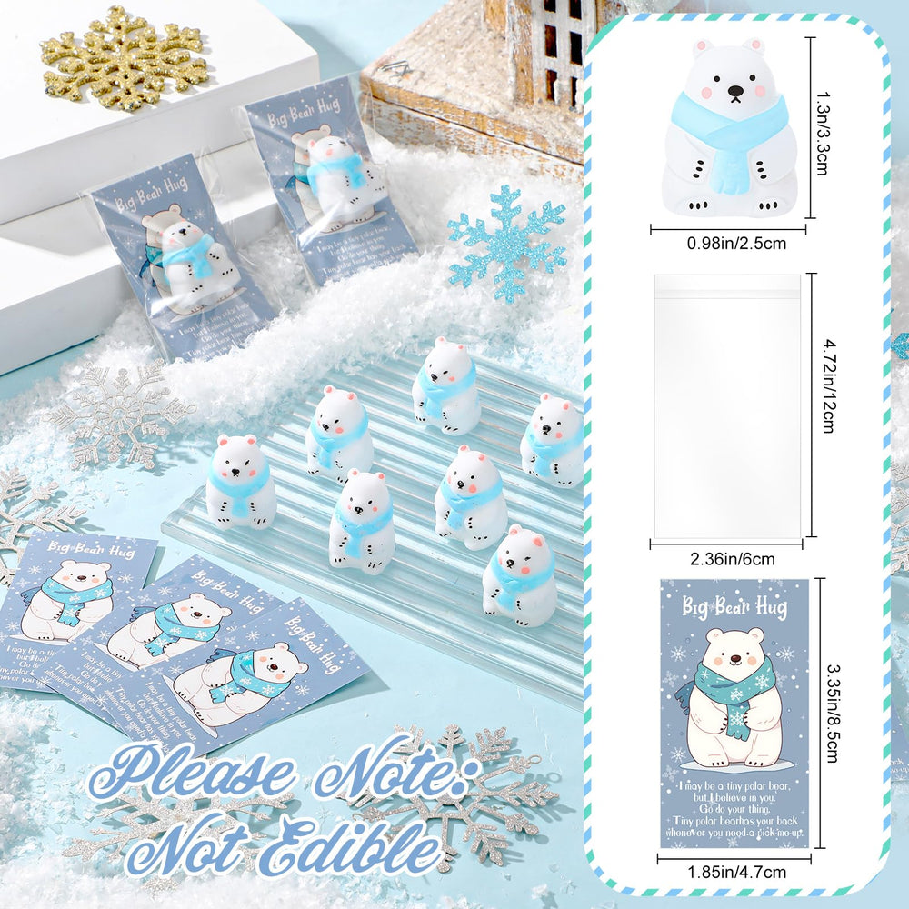 HyDren polar bear bookmark with positive words motivates reading sessions and daily inspiration.