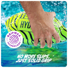 HydroSport light-up water football glows during evening games for extended play.