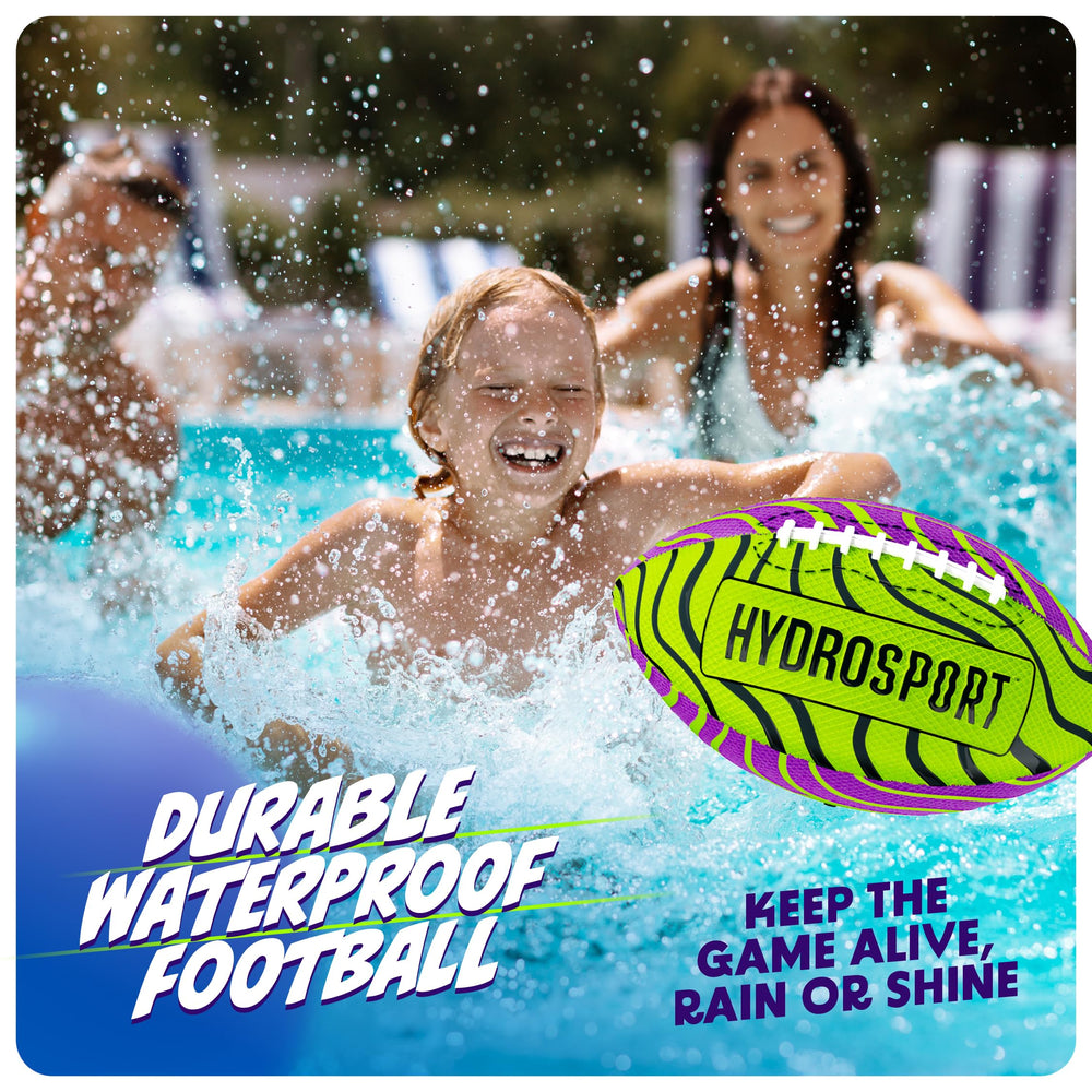 HydroSport Water Football on the beach highlights grip and versatile use for sunny days.