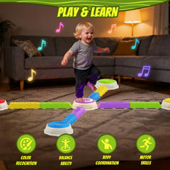 HYES Balance Beams provide stable paths to practice balance and coordination.