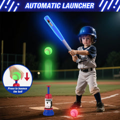 HYES ball launcher for instant action and coordination practice