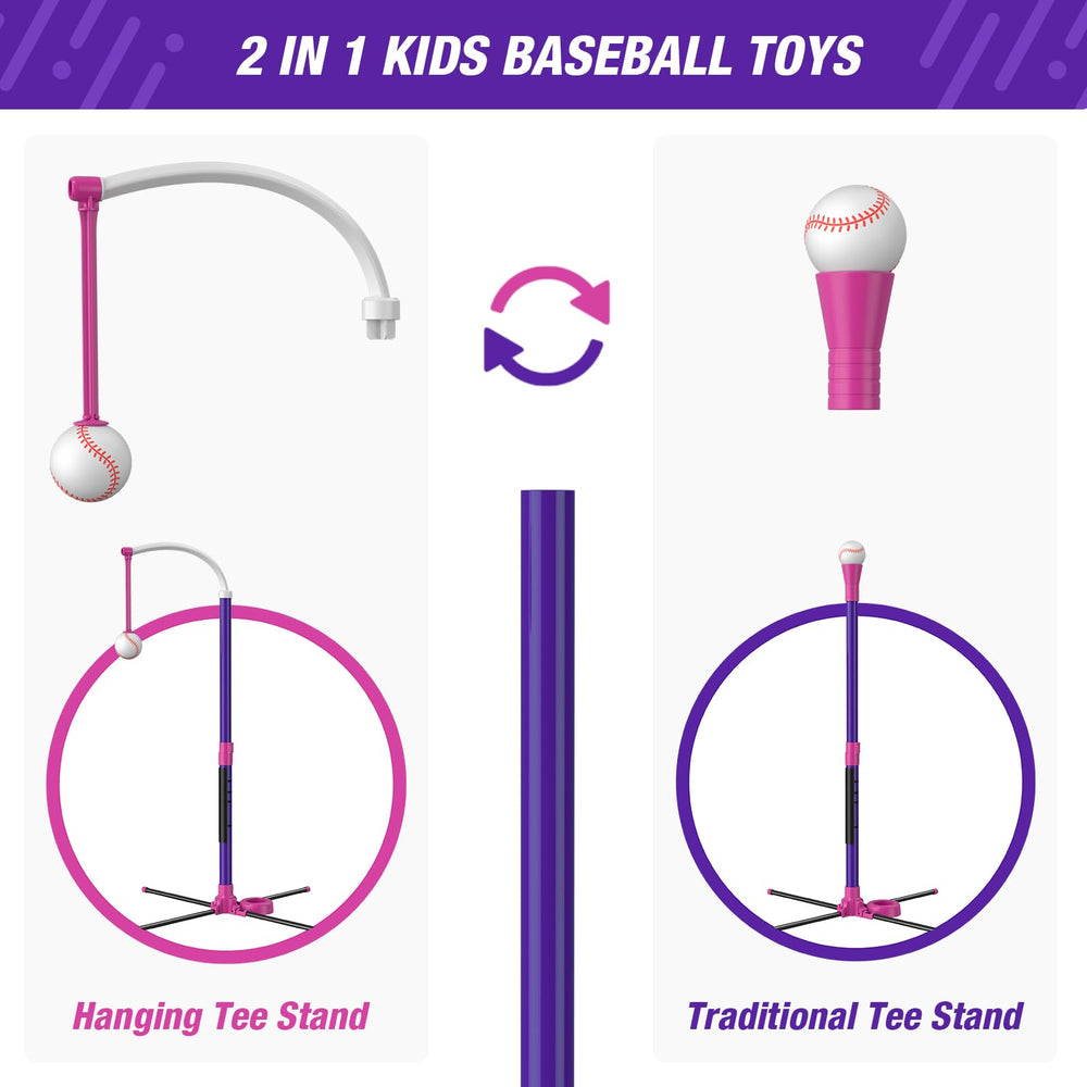 HYES six balls included support continuous batting drills