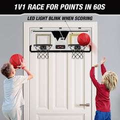 HYES foldable door hoop designed for compact storage.