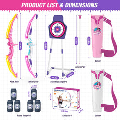 HYES portable archery set suitable for indoor and outdoor sessions