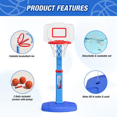HYES stable base with water or sand fill supports steady play.