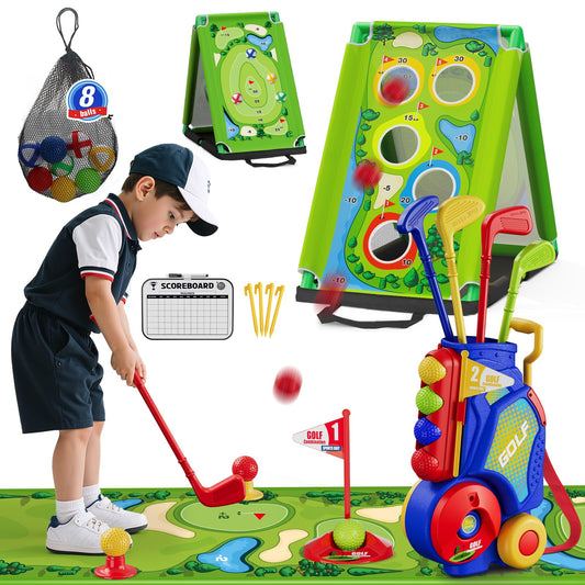 HYES toddler golf triangle board for coordination and focus.