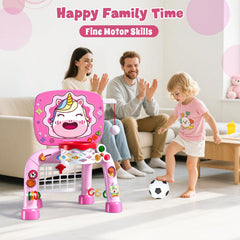 HYES Unicorn Busy activity board for indoor or outdoor play