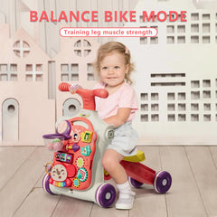HYES Upgraded 5-in-1 walker triangular base provides stable posture