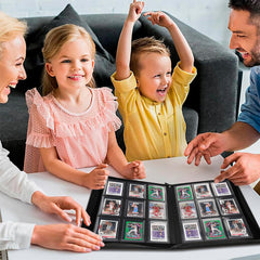 HYMENEX versatile binder for sports cards, game cards, and small photos