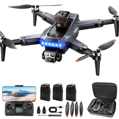 HYTOBP drone with 4K camera folds for easy portability and quick setup.