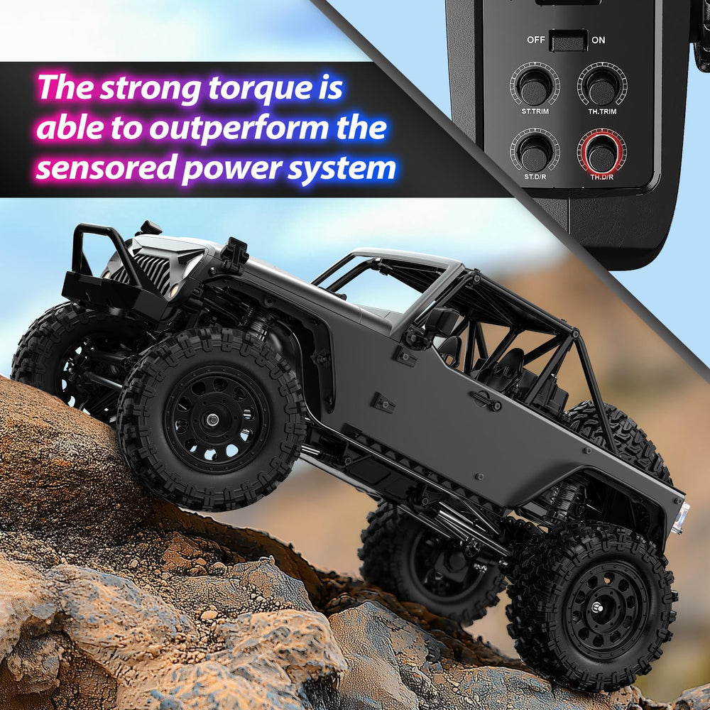 Hyper Go H12Y off-road-suspension delivers stable rides on rough terrain