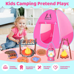 HYRENEE camping set campfire accessory enhances storytelling and pretend camping