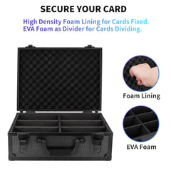HZGXQN Toploader Storage Box interior organized for easy access