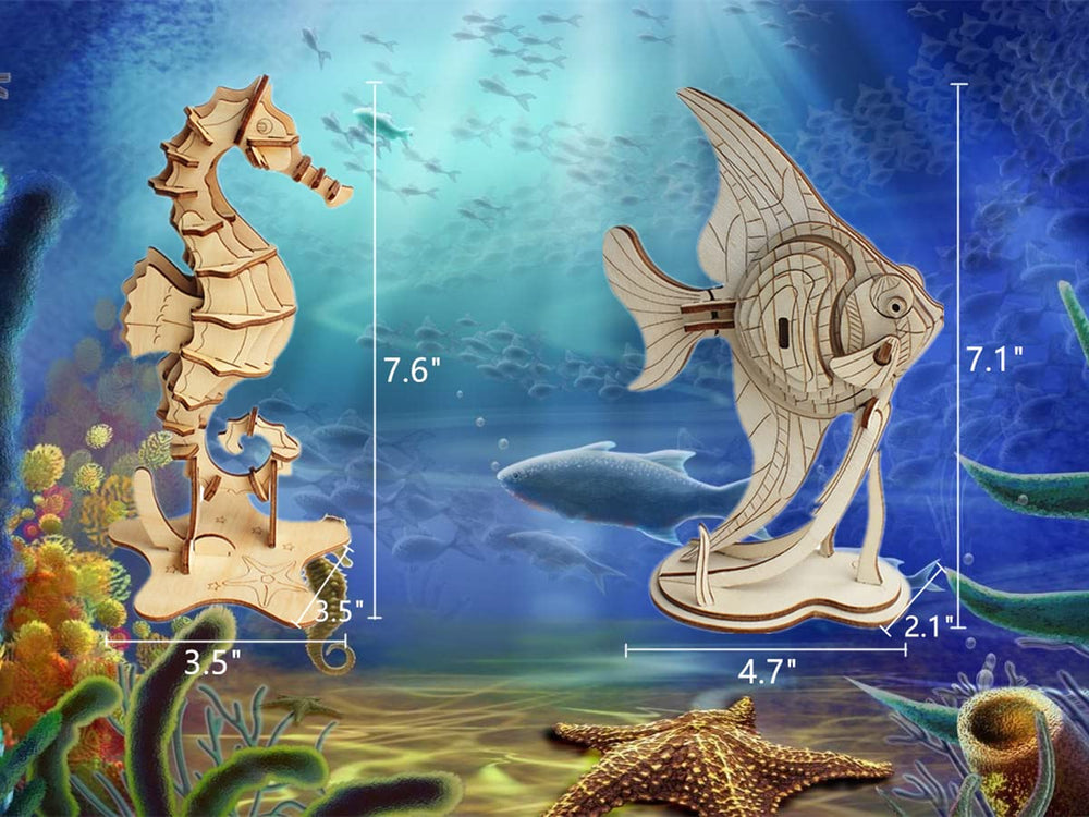 i-CHONY hippocampus puzzle facilitates precise assembly for a DIY brain teaser