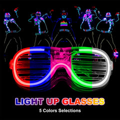 i7creoy party favors glow sunglasses ideal for birthdays and festivals