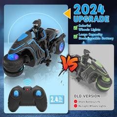 iappadore rc dirt bike with detachable rider for customization