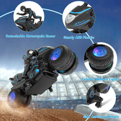 iappadore RC Motorcycle side wheels provide extra stability