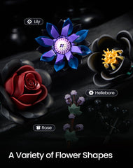 iATOM adjustable stems and removable petals enable flexible personalized arrangements