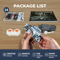 iATOM Johnny 5 packaging box photo highlighting sturdy packaging and ready-to-gift presentation