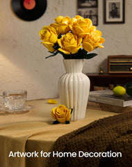 iATOM Yellow Rose Bouquet gifting-ready design suitable for Valentine's Day and celebrations.