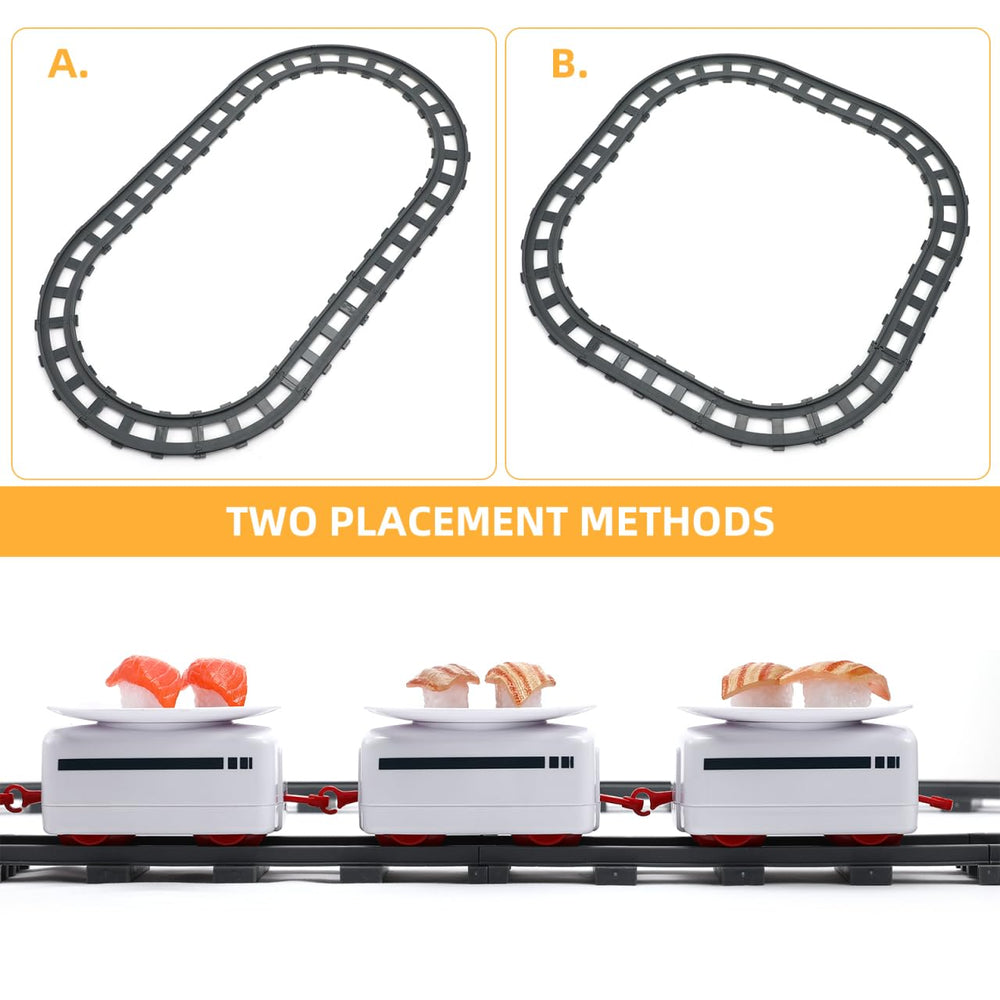 ibasenice Sushi Train kid-friendly design keeps play safe and engaging.