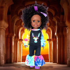 iBayda doll with camera for pretend photography sessions