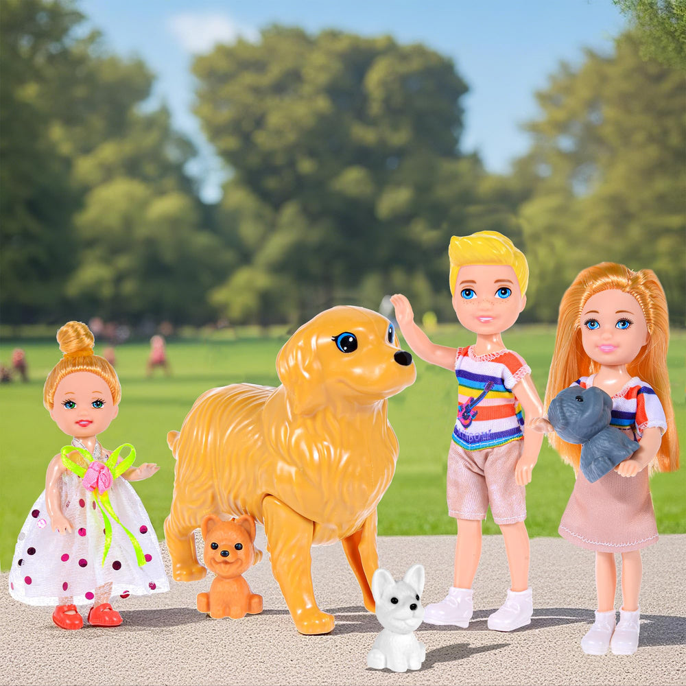 iBayda bathroom accessories add practical pretend-play details and order.